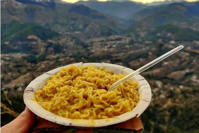 Maggi Trekkers Favorite Food