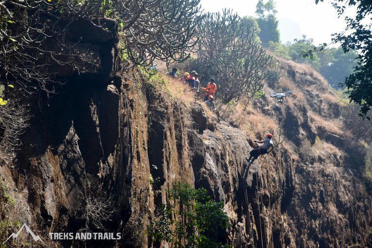 Sandhan Valley Rappelling and Half Trek | From Mumbai and Pune - Tour